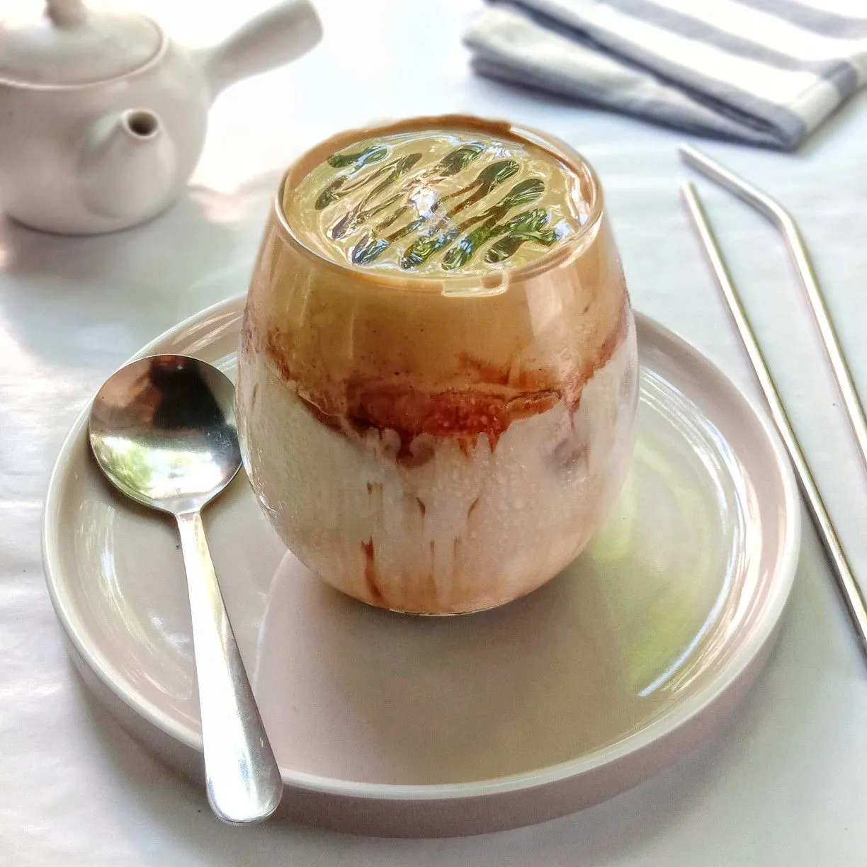 Resep Ice Dalgona Coffee Condensed Milk JagoMasakMinggu1Periode2