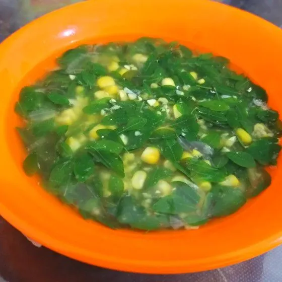 sayur siap disajikan.