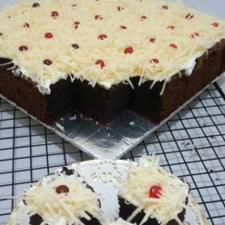 Bolu Panggang Tepung Ketan Hitam #JagoMasakMinggu2Periode2