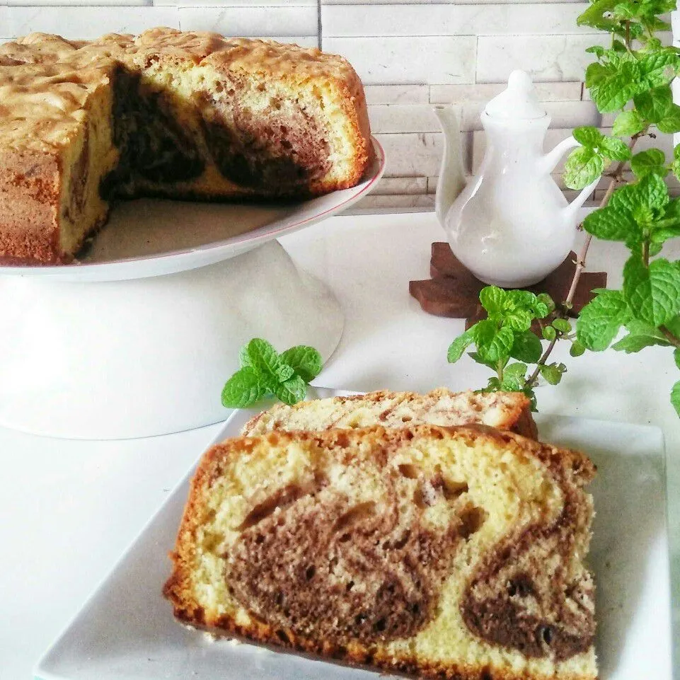 Marmer Cake #JagoMasakMinggu2Periode2