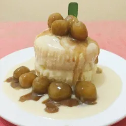 Thai Tea Cake With Candil Boba #JagoMasakMinggu2Periode2