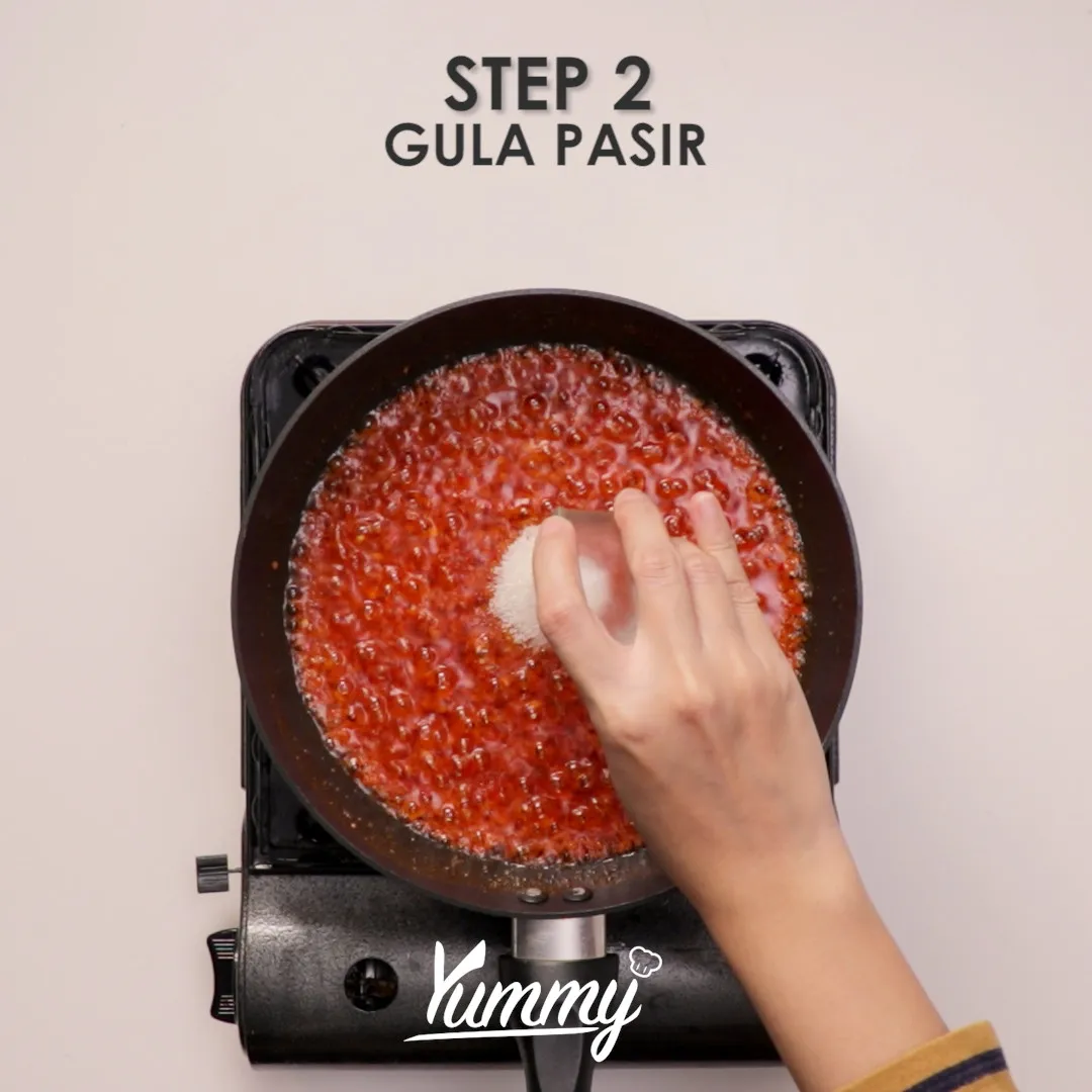 Step 2 Tumis Mercon Cumi Asin