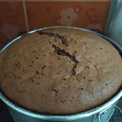 Step 5 Basic Cake Black Forest #JagoMasakMinggu2Periode2