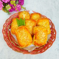 Bolen Pisang Cokelat Keju #JagoMasakMinggu2Periode2