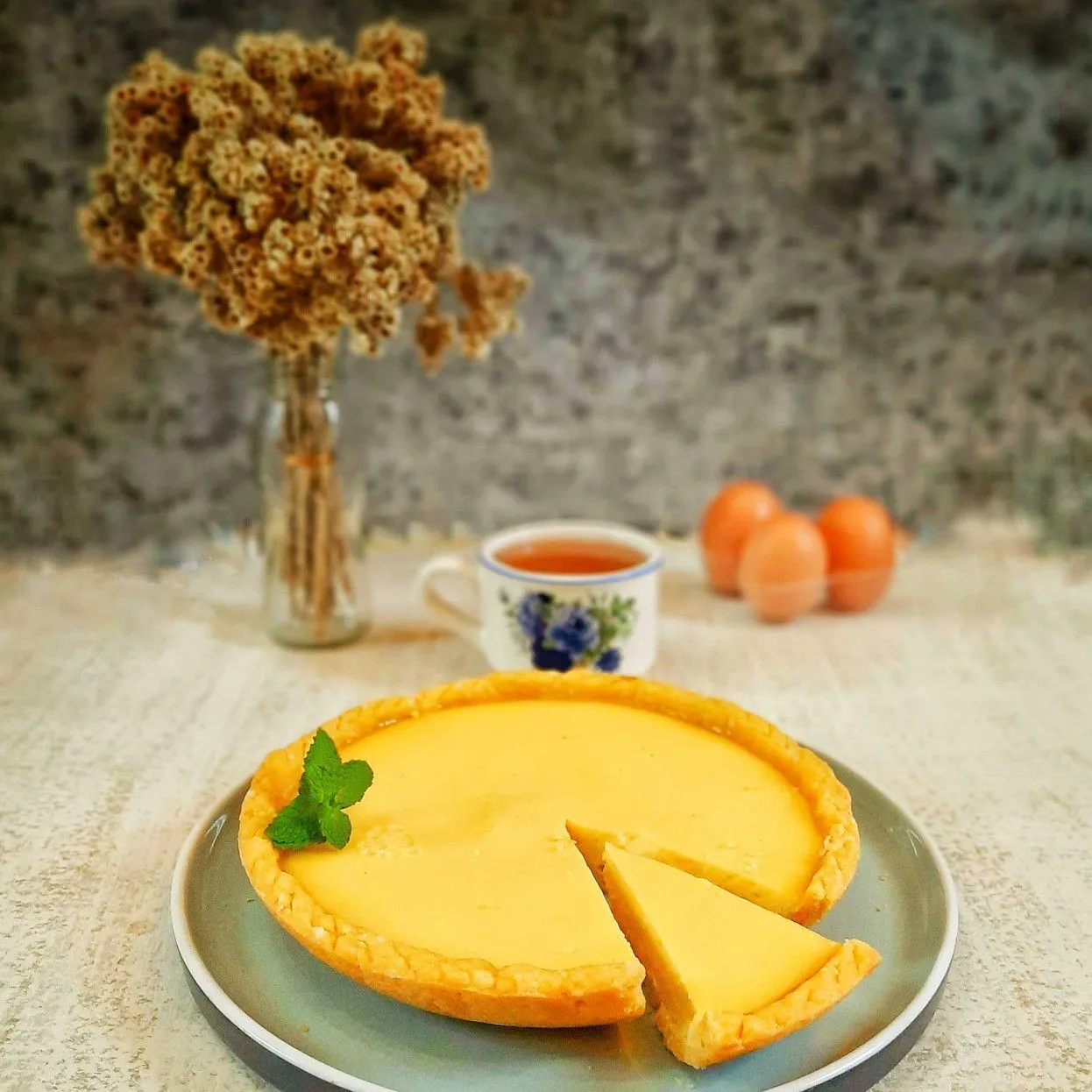 Kue Lontar Papua (Egg Tart) #JagoMasakMinggu2Periode2