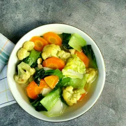 Aneka Sayuran Cah Bawang Putih
