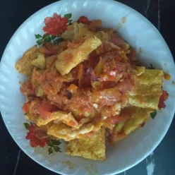Telur Dadar Sambal Sederhana