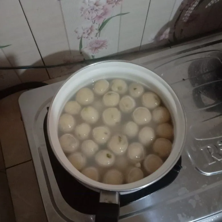 Step 4 Cilok Isi Telur Saus Kacang