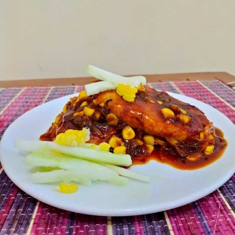  Resep  Steak Tempe  Saus  Kecap  Jagung 