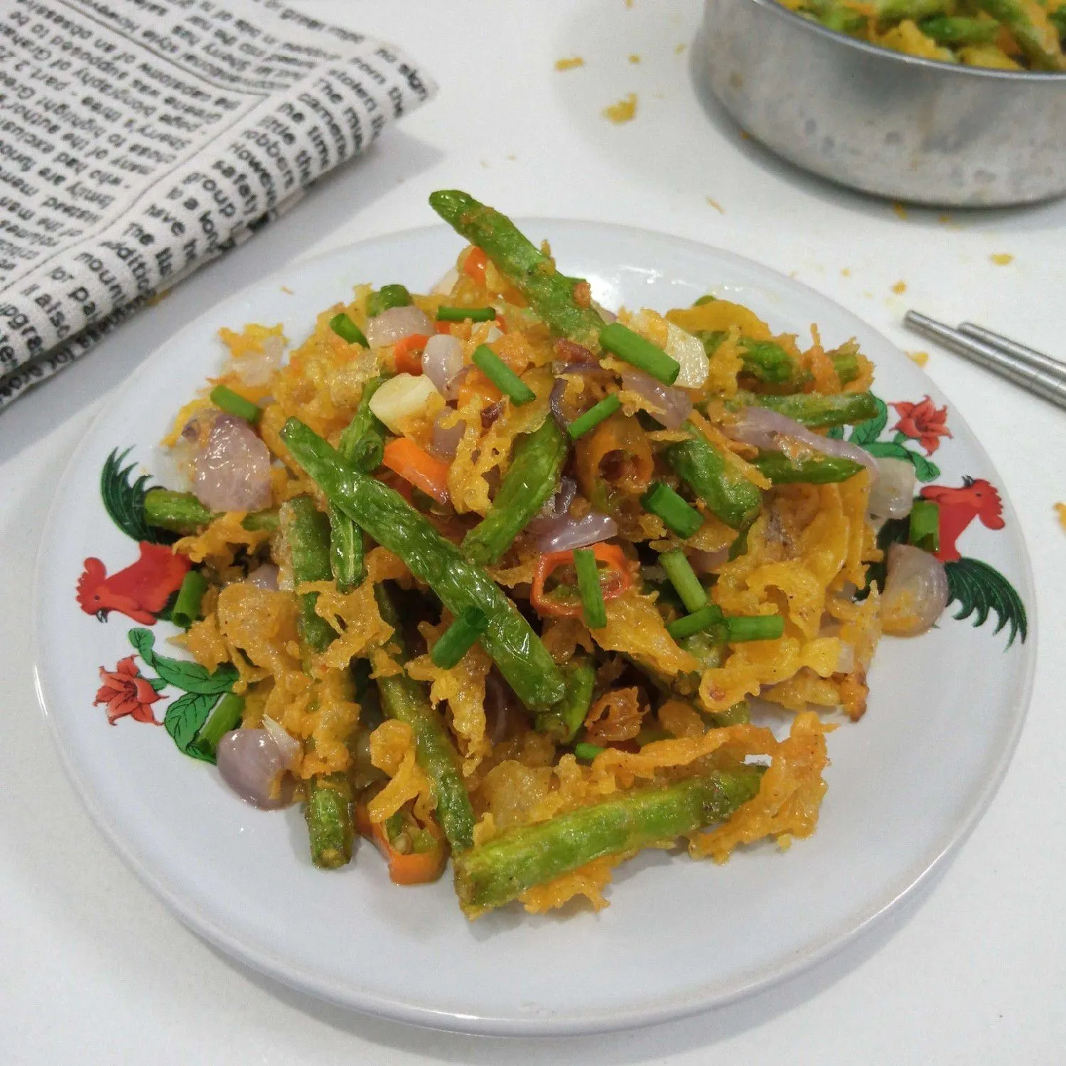 Buncis Krispi Tumis Bawang #JagoMasakMinggu3Periode2