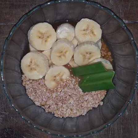 Oat Jahe Pisang #JagoMasakMinggu3Periode2