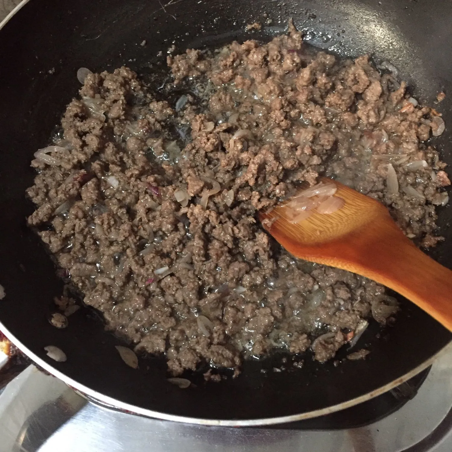 Step 2 Lawar Daging khas lombok