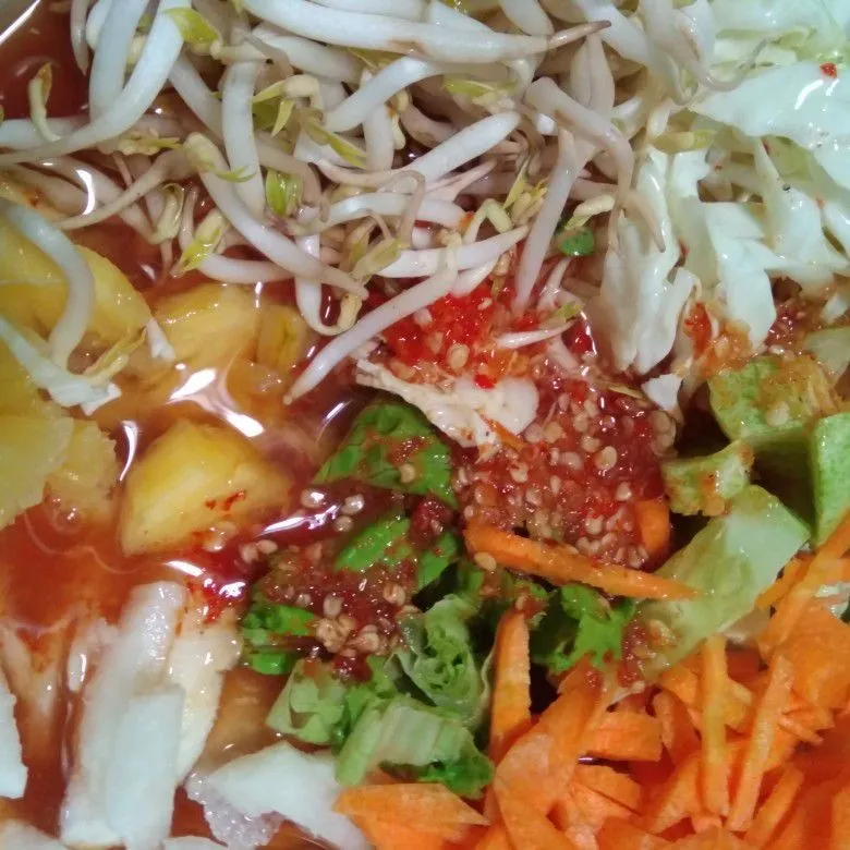 Step 4 Asinan Sayur