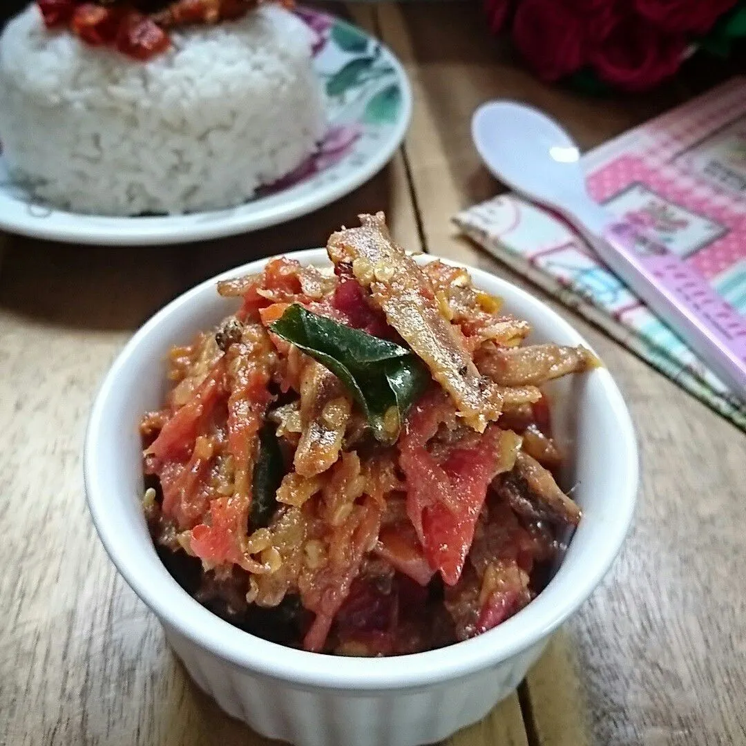 Step 7 Sambal Tomat Teri