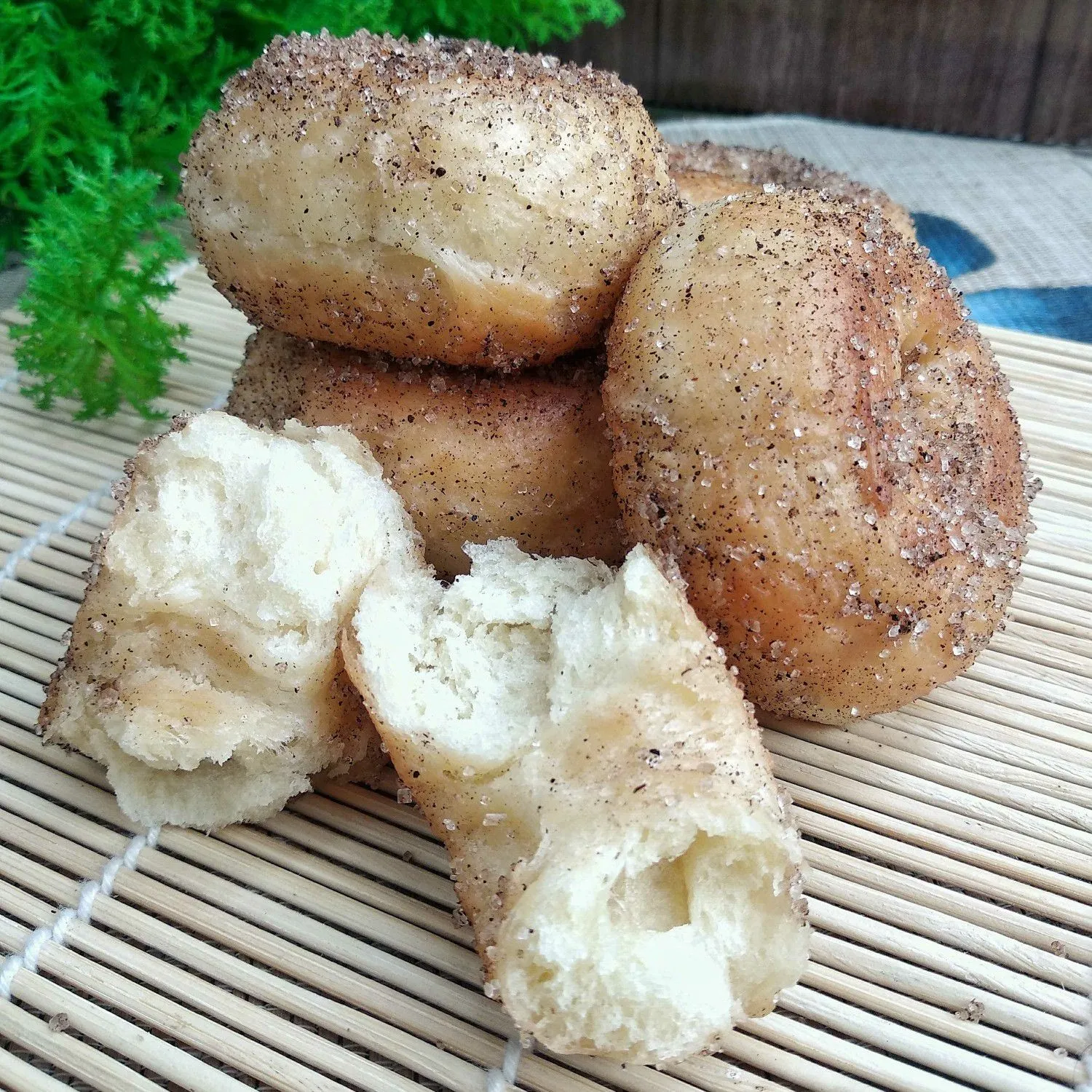 Cinnamon Eggless Donuts #JagoMasakMinggu3Periode2