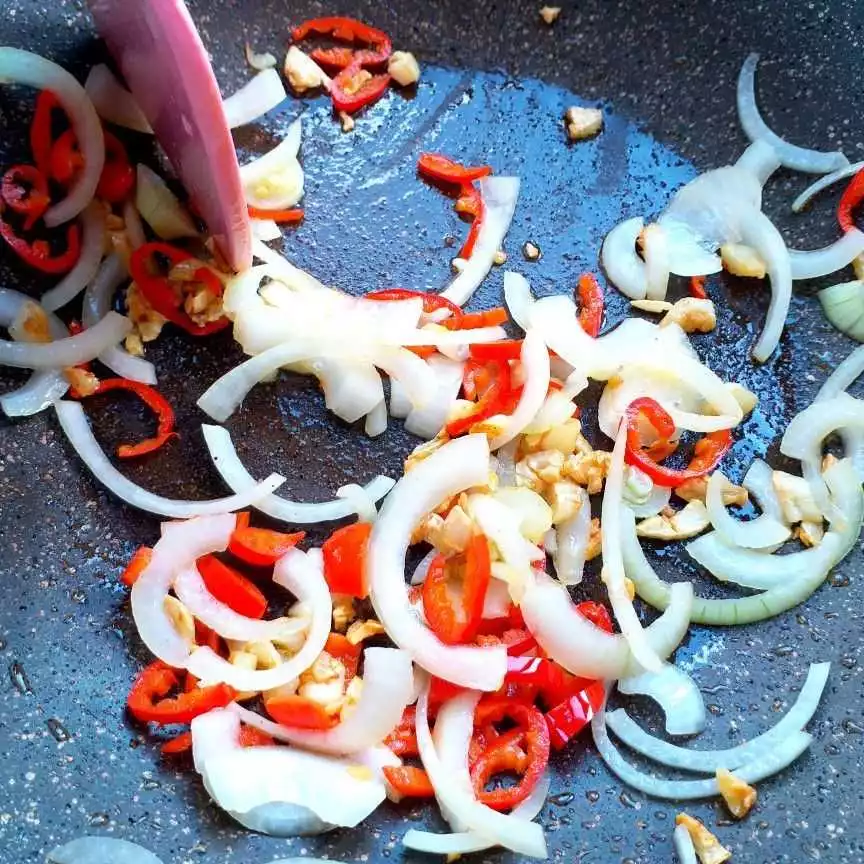 Step 2 Nasi Goreng Sayuran