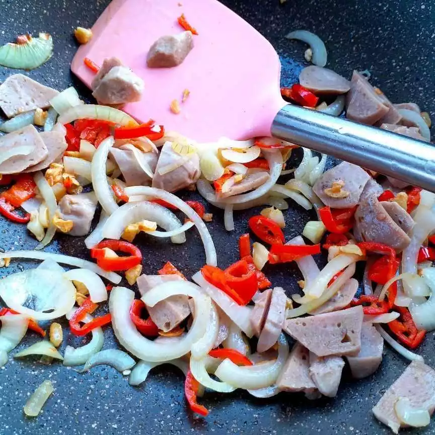 Step 3 Nasi Goreng Sayuran