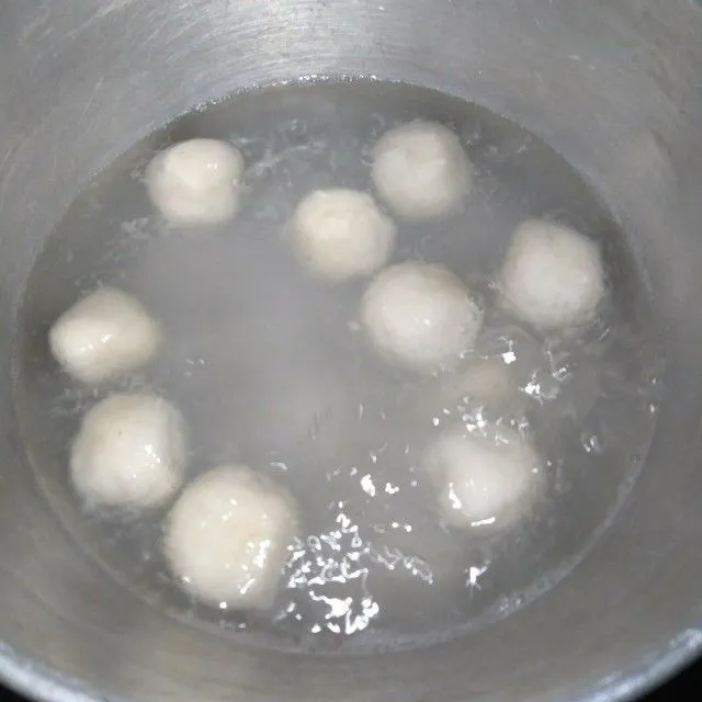 Step 3 Bakso Aci Vegan