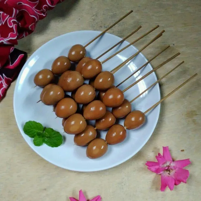 Sate Pindang Telur Puyuh