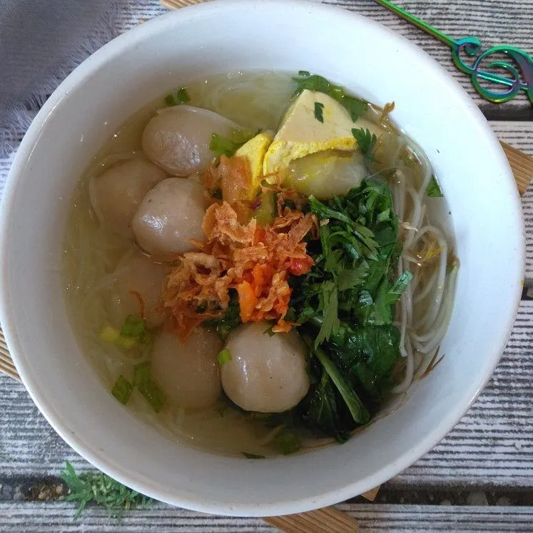 Step 10 Bakso Aci Vegan