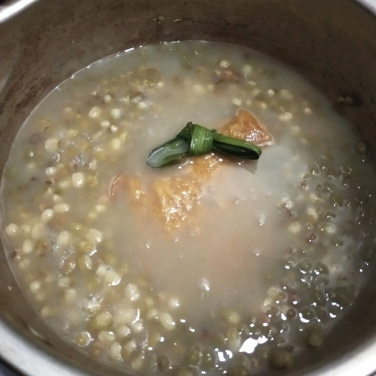 Step 2 Bubur Kacang Ijo Kental