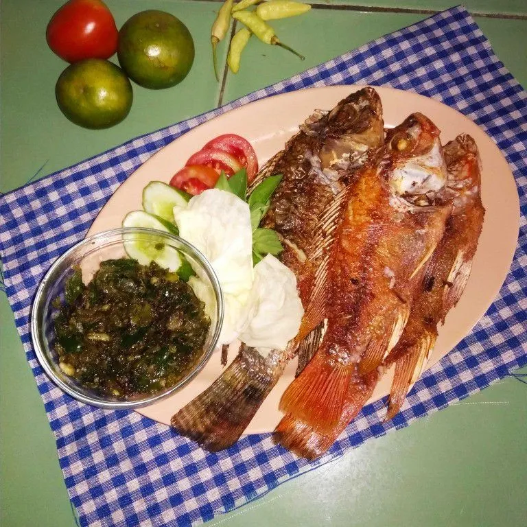 Nila Goreng Sambal Ijo