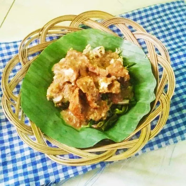 Pecel Kangkung Tahu #JagoMasakMinggu3Periode2