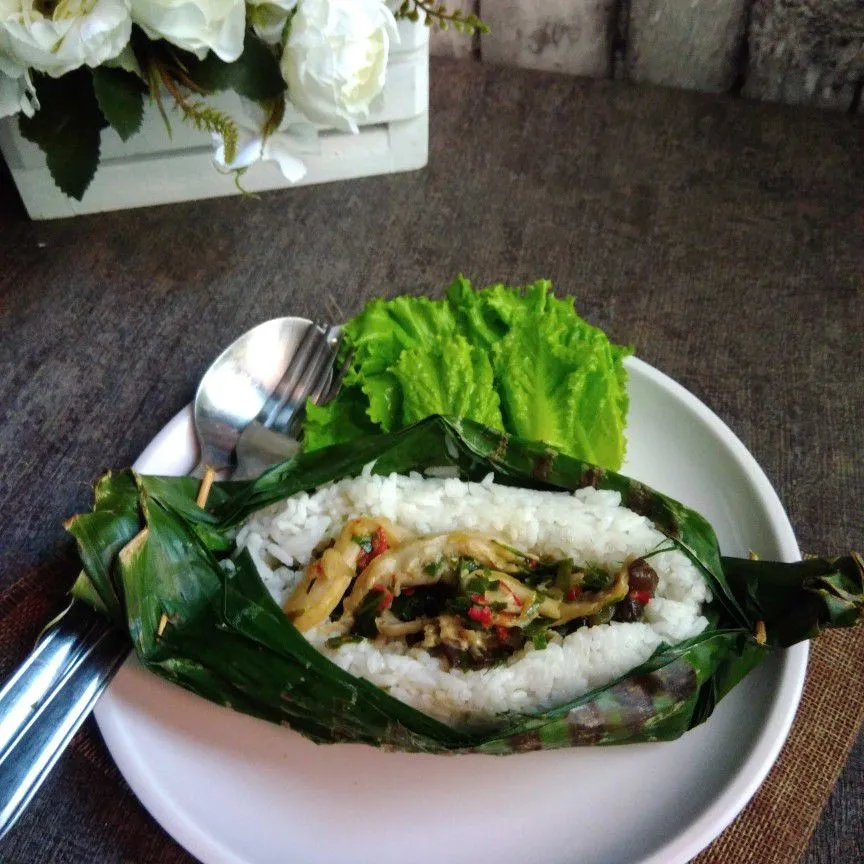 Nasi Bakar Jamur #JagoMasakMinggu3Periode2