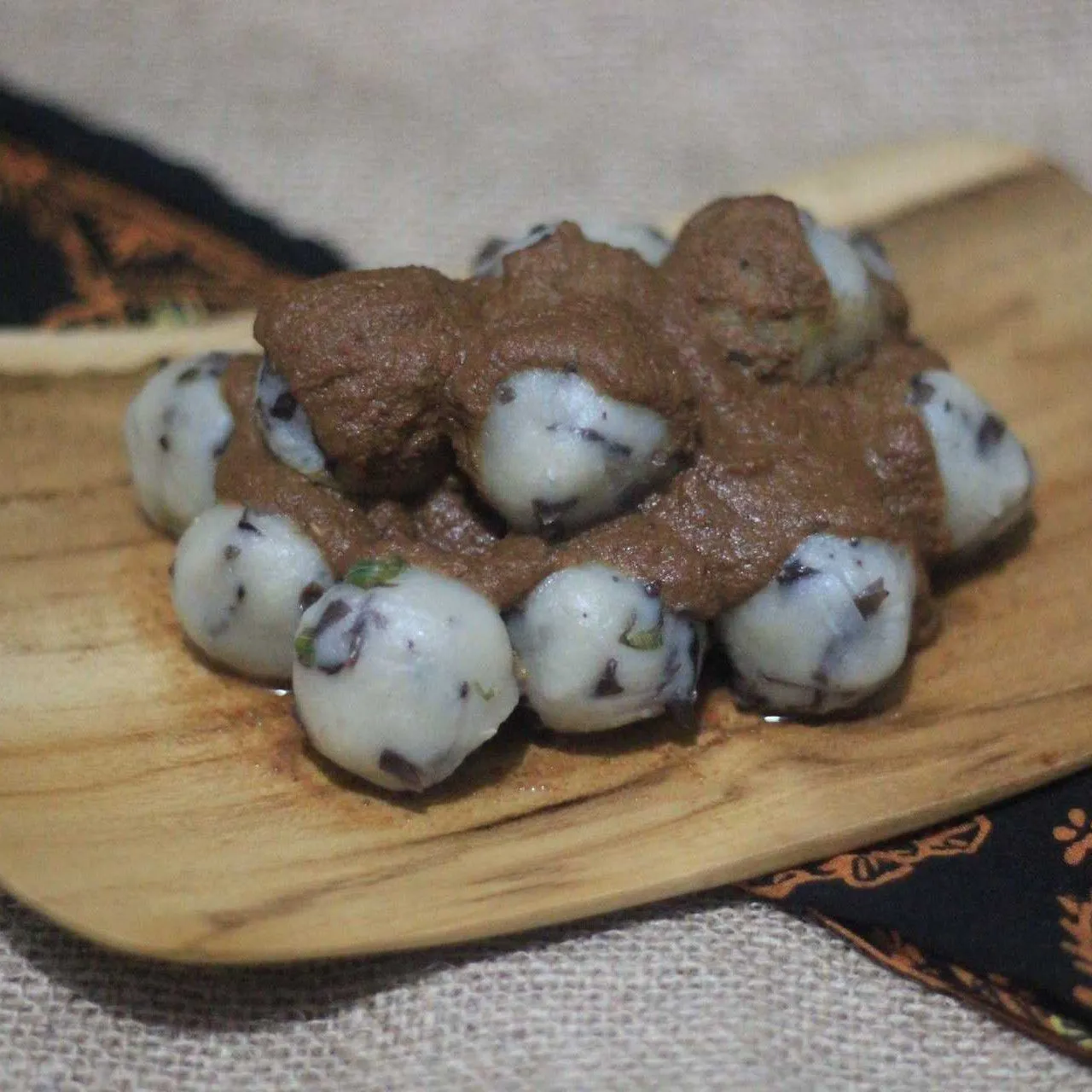 Cilok Jamur Bumbu Kacang #JagoMasakMinggu3Periode2