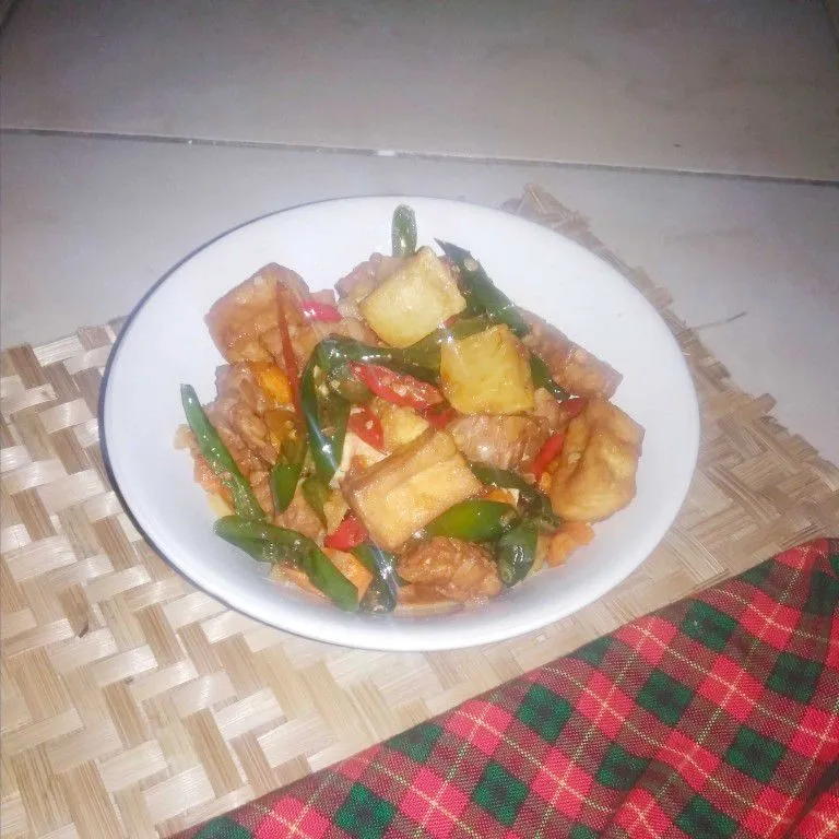 Tumis Tempe Tahu Kentang #JagoMasakMinggu3Periode2