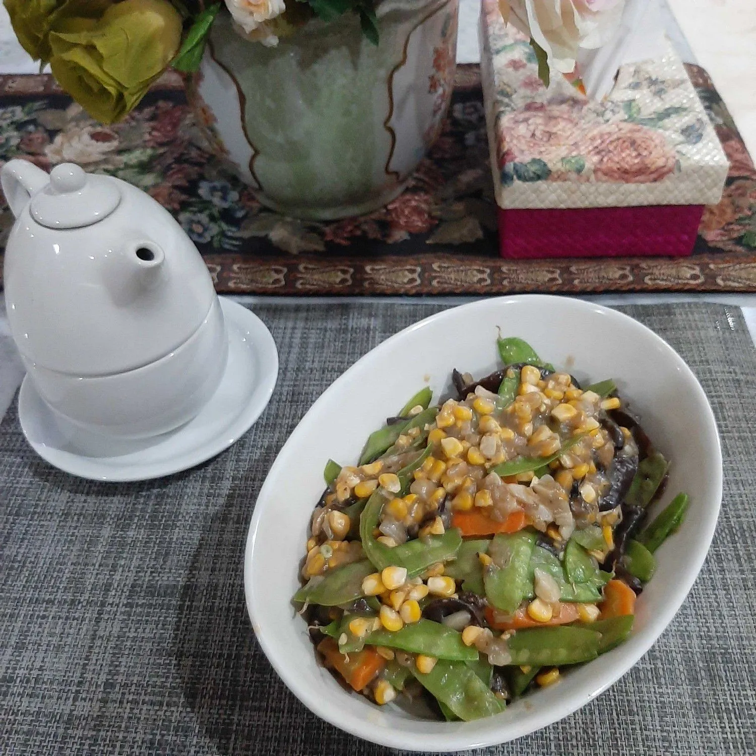 Tumis Jamur dan Sayuran #JagoMasakMinggu3Periode2