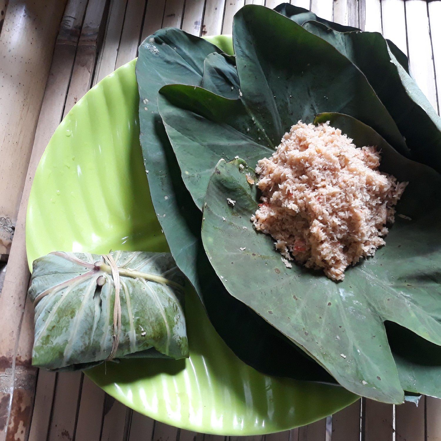 Resep Buntil Daun Talas #JagoMasakMinggu3Periode2 Sederhana Rumahan Di ...