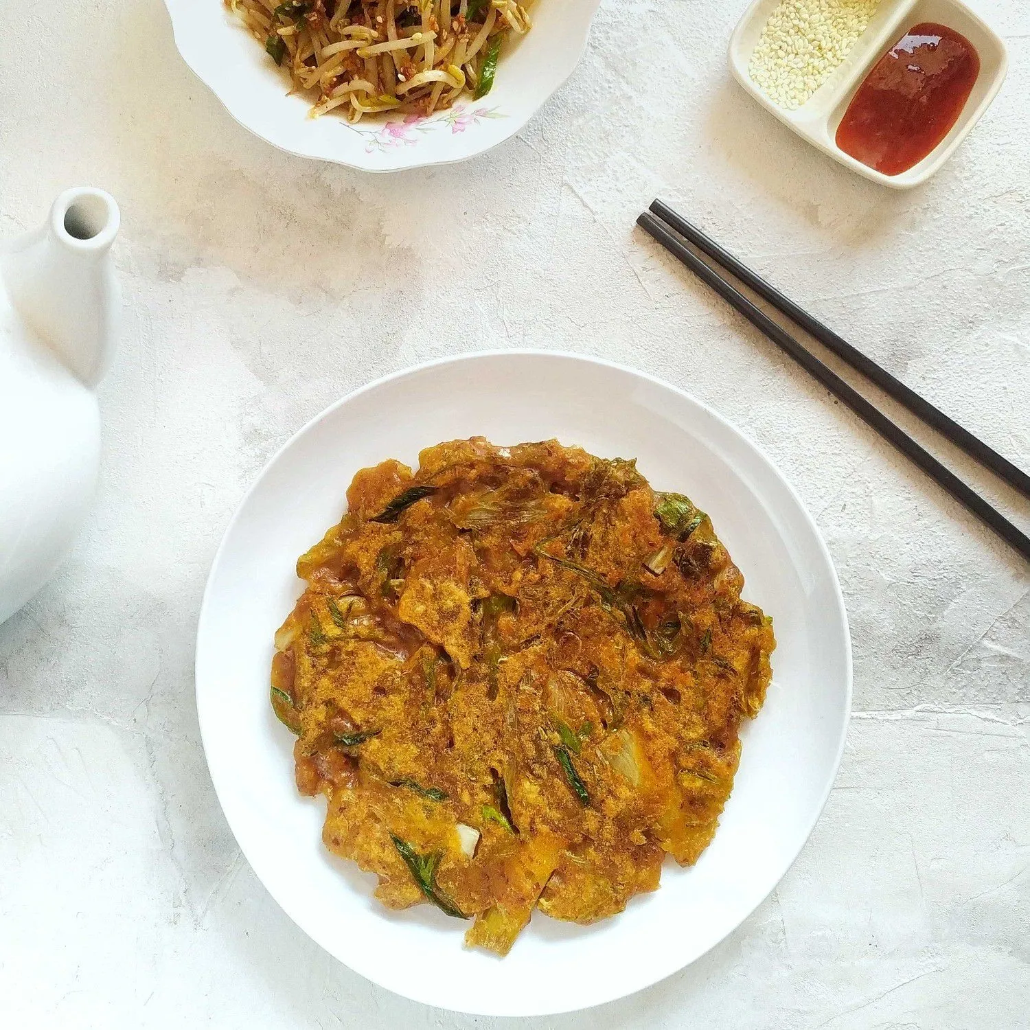 Kimchi Jeon / Pancake Kimchi #JagoMasakMinggu4Periode2