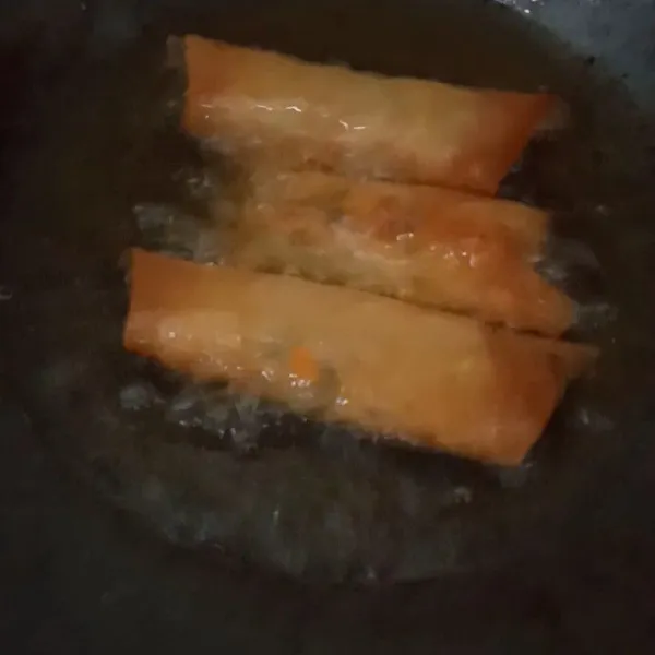 Goreng hingga kecoklatan