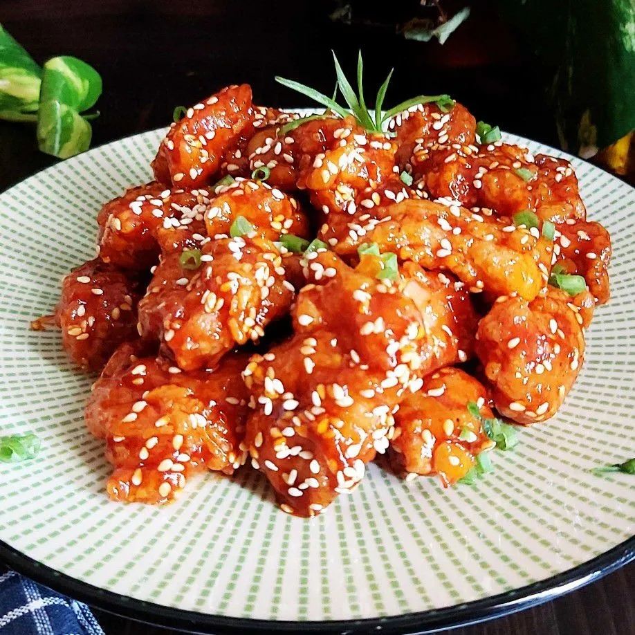 Crispy Korean Fried Chicken #JagoMasakMinggu4Periode2