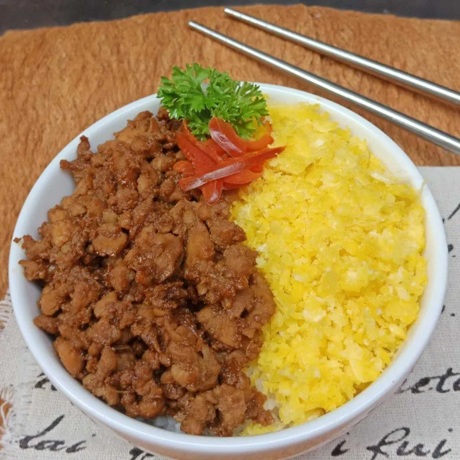 Chicken Soboro Don #JagoMasakMinggu4Periode2