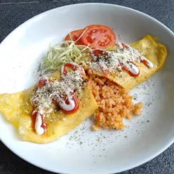 Omurice Topping Keju dan Nori #JagoMasakMinggu4Periode2