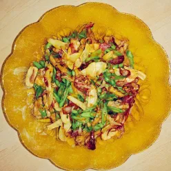 Sambal Kacang Panjang Oseng Tempe
