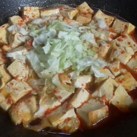 Masukkan kol, masak hingga empuk.
