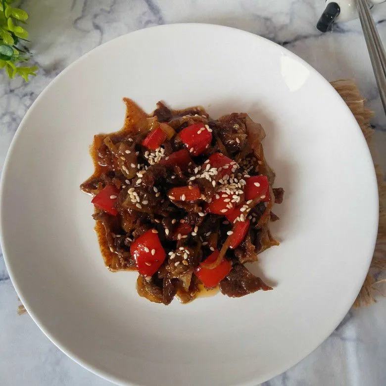 Beef Teriyaki #JagoMasakMinggu4Periode2