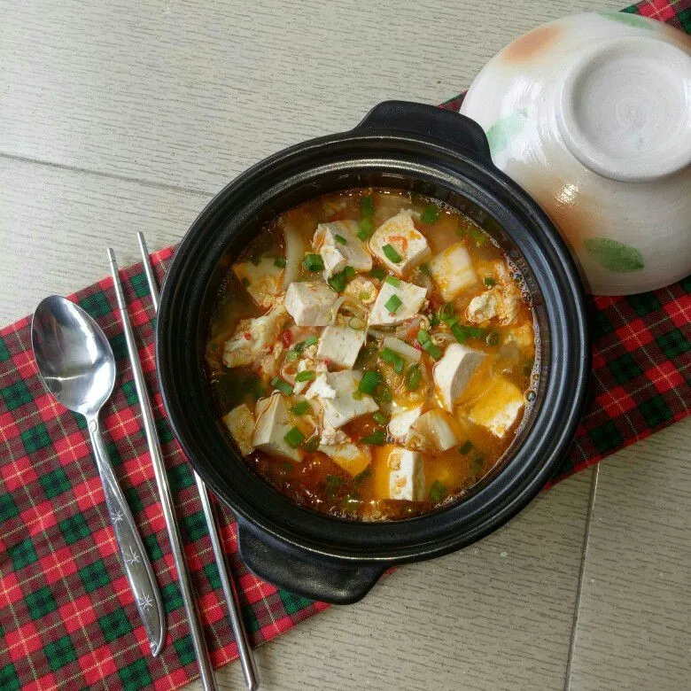 Sundubu Jjigae Korea #JagoMasakMinggu4Periode2