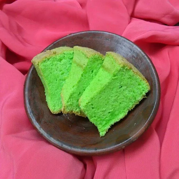 Bolu pandan eggless #JagoMasakMinggu2Periode2