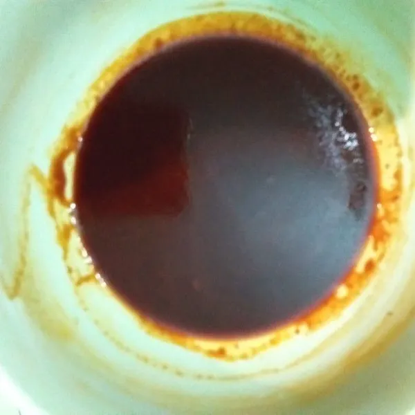 Campur semua bahan saus, sisihkan.