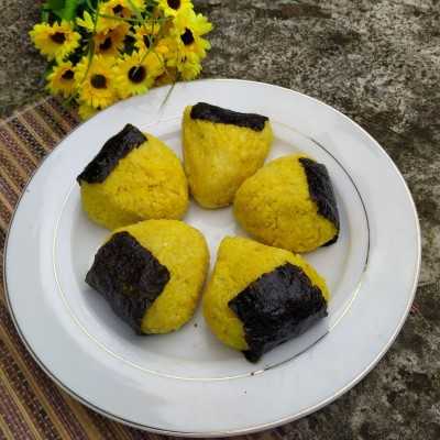 Resep Onigiri Nasi Kuning #JagoMasakMinggu4Periode2 dari 