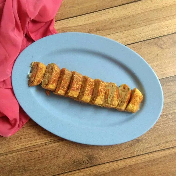 Tamagoyaki/telur gulung ala jepang #JagoMasakMinggu4Periode2