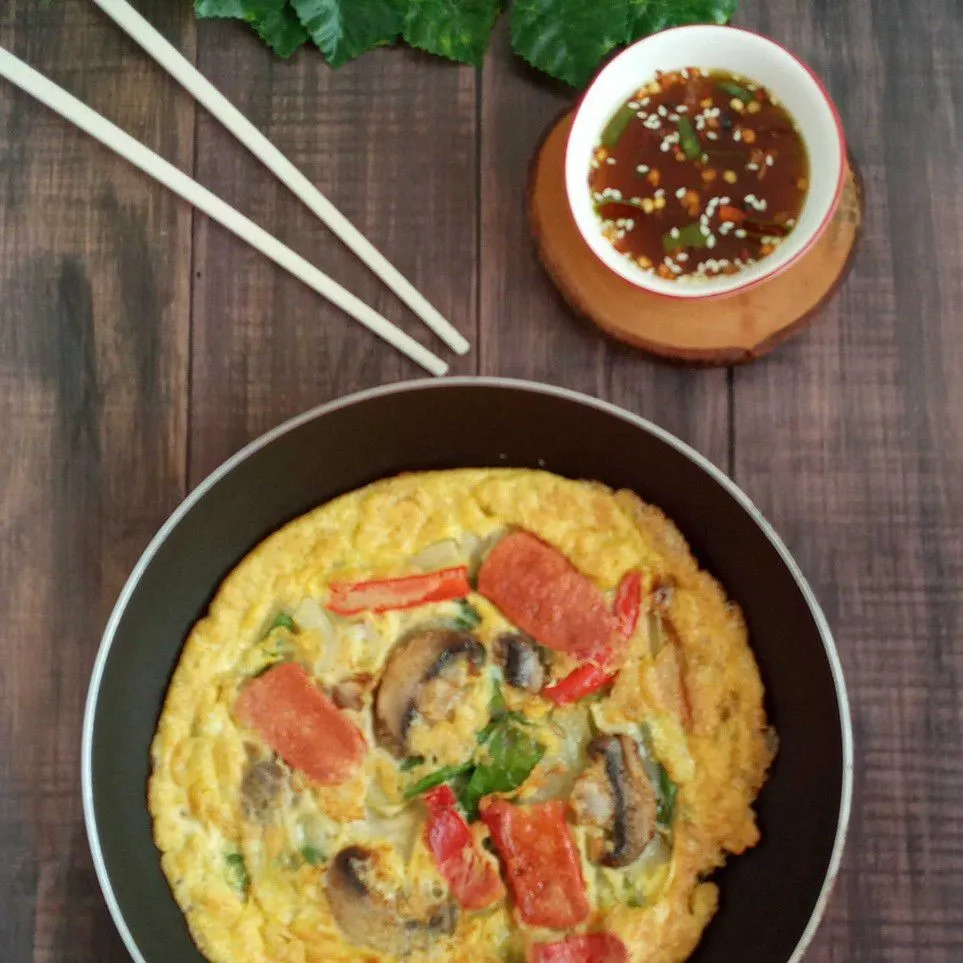 Pajeon (Korean Savory Pancake) #JagoMasakMinggu4Periode2