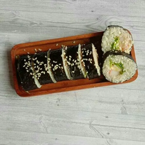 Kimbab Crabstick #JagoMasakMinggu4Periode2