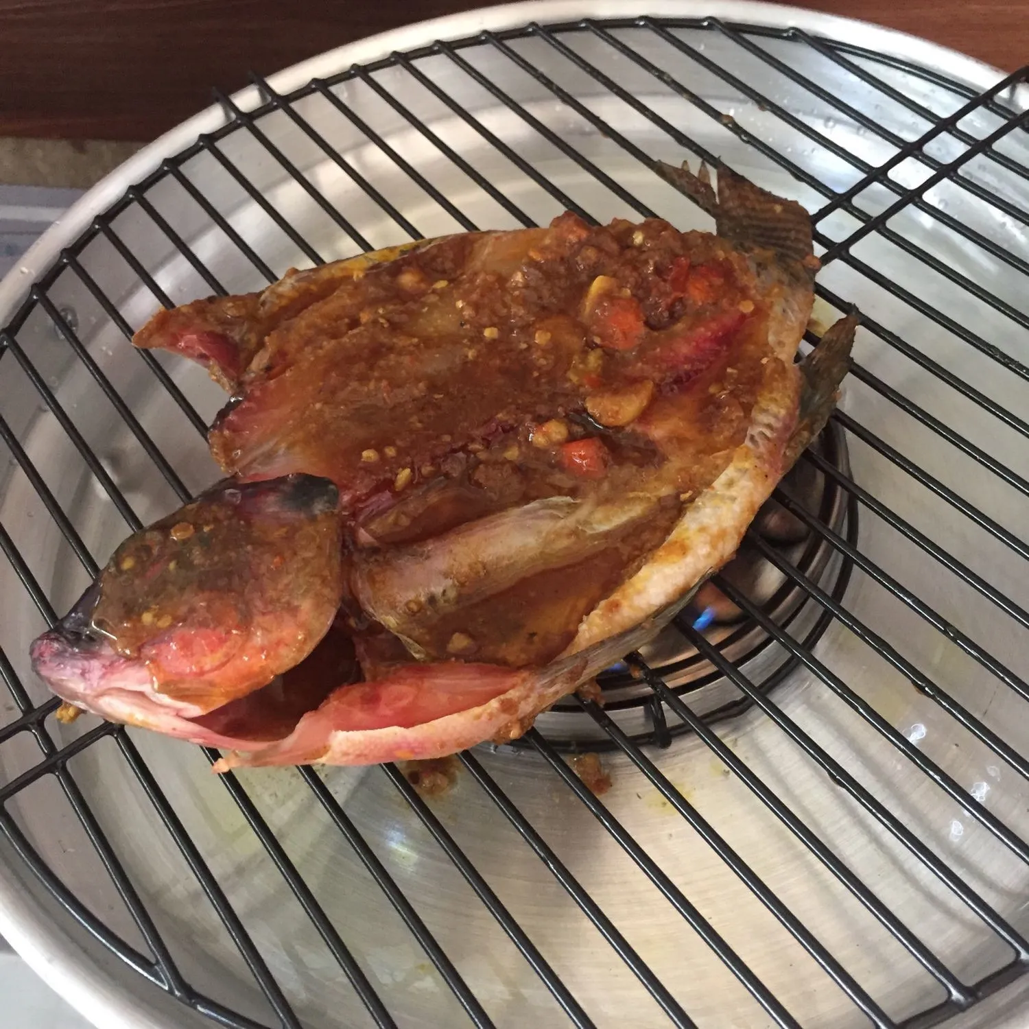 Step 5 Nila Bakar Pedas Manis