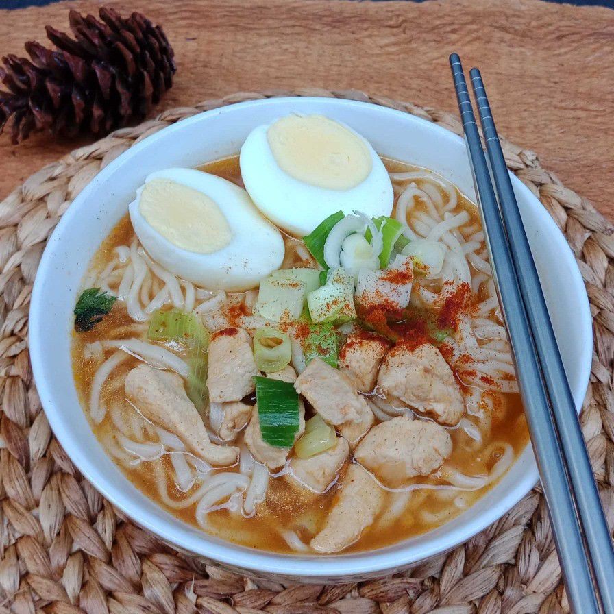 Resep Spicy Chicken Ramen #JagoMasakMinggu4Periode2 Sederhana Rumahan ...