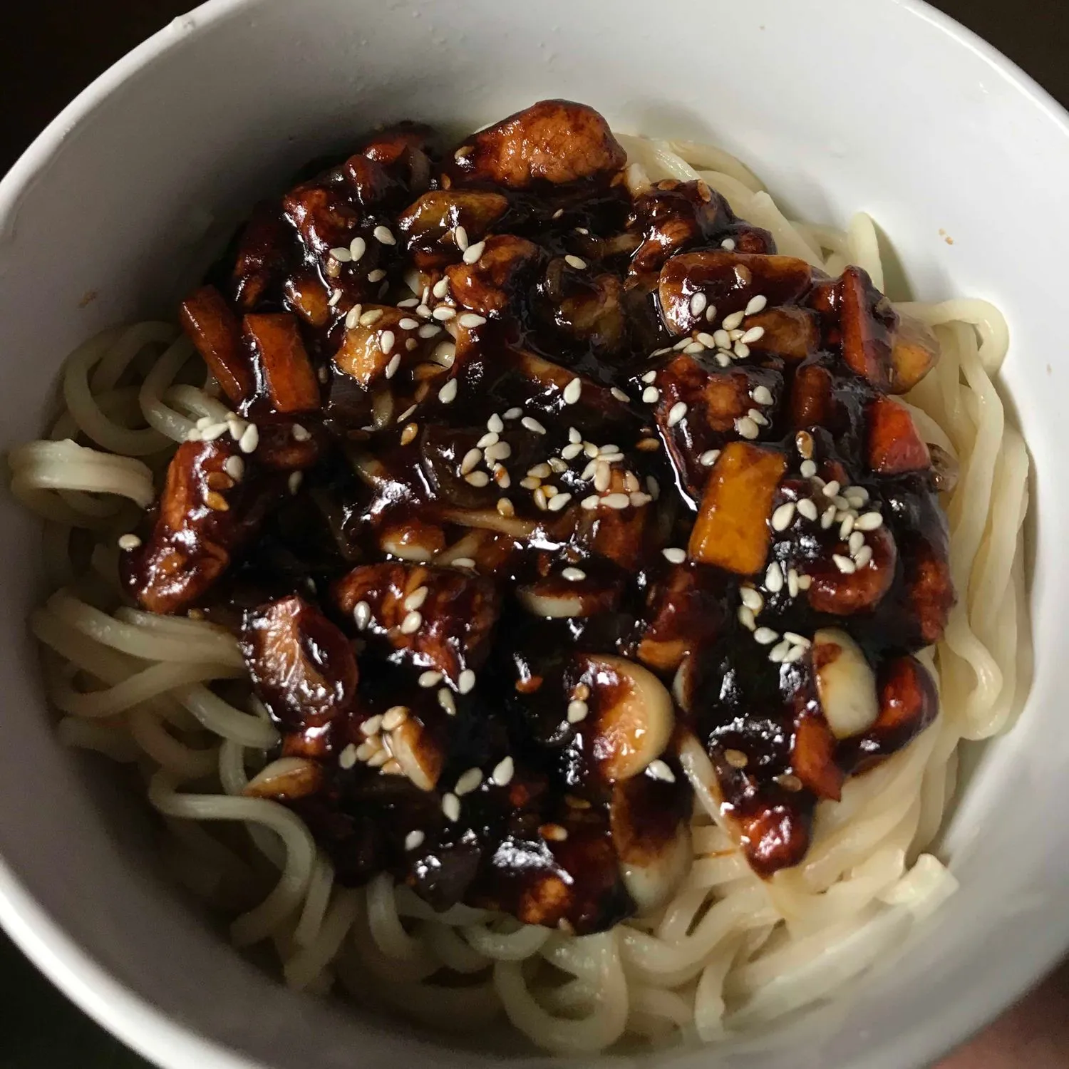 Jajangmyeon With Chicken #JagoMasakMinggu4Periode2